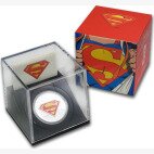 1 oz Moneta Celebrativa per il 75. Anniversario di Superman™- Lo Scudo | Argento | Colorata | 2013