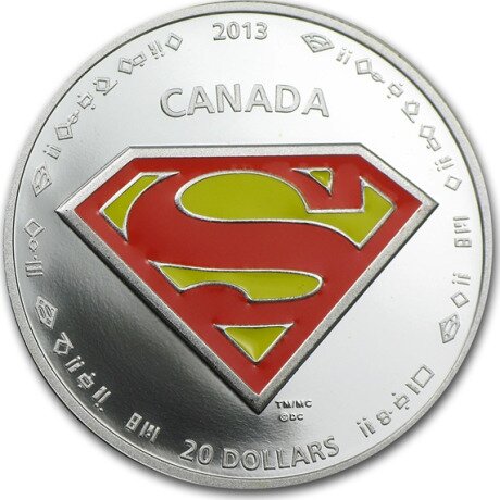 1 oz Jubiläumsausgabe 75 Jahre Superman™ - Das Schild | Silber | 2013