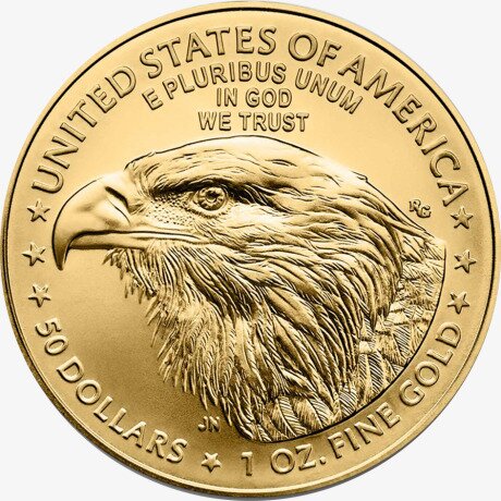 1 Uncja Amerykański Orzeł Złota Moneta | 2024