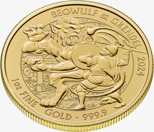1 oz Beowulf Myths and Legends | Oro | 2024