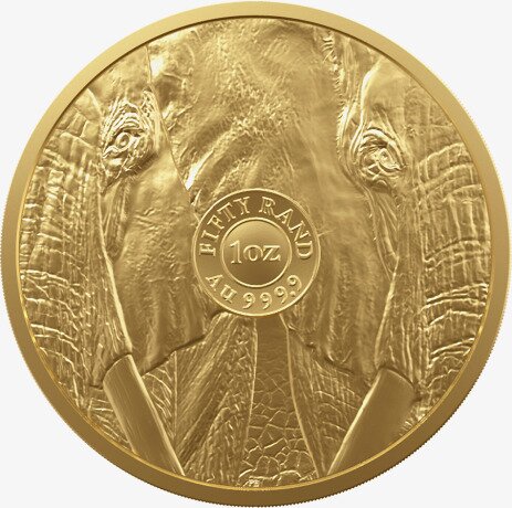 1 oz Big 5 Elephant Gold Coin | 2023