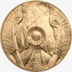 1 oz Wielka Piątka Afryki Słoń Złota Moneta | 2024
