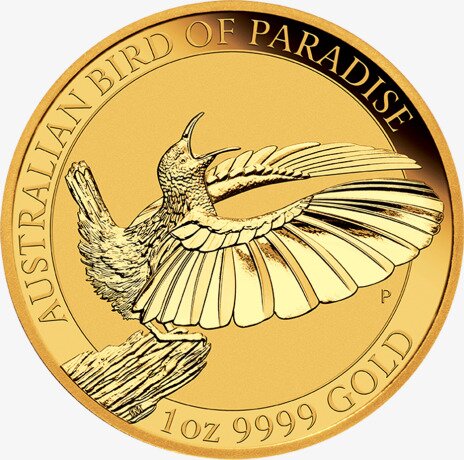 1 oz Birds of Paradise Victoria’s Riflebird Gold Coin (2018)