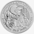 Srebrna moneta Britannia and Liberty 1 uncja | 2024