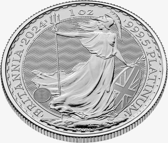 1 oz Britannia Karol III Platynowa Moneta | 2024