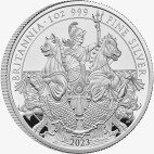1 oz Britannia Charles III Silbermünze | Proof | 2023