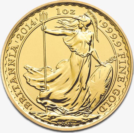1 oz Britannia Privy Mark Horse Gold Coin (2014)
