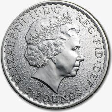 1 Uncja Britannia Srebrna Moneta | Mieszane Roczniki