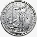 Британия (Britannia)1 унция | разных лет | Серебряная инвестиционная монета