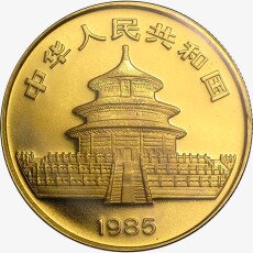 Золотая монета Китайская Панда 1 унция 1985 (China Panda)