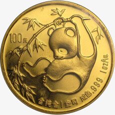 Золотая монета Китайская Панда 1 унция 1985 (China Panda)