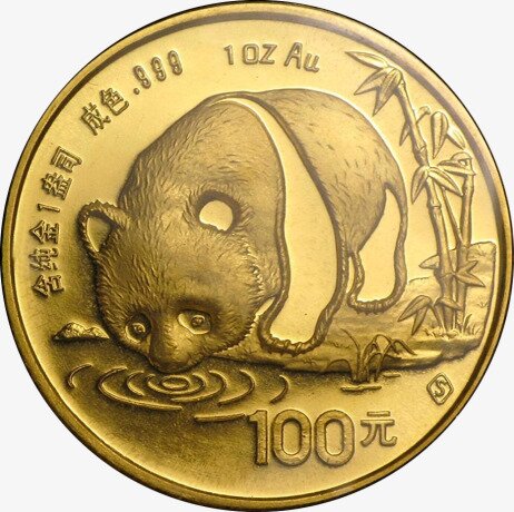 1 oz Panda China | Oro | 1987