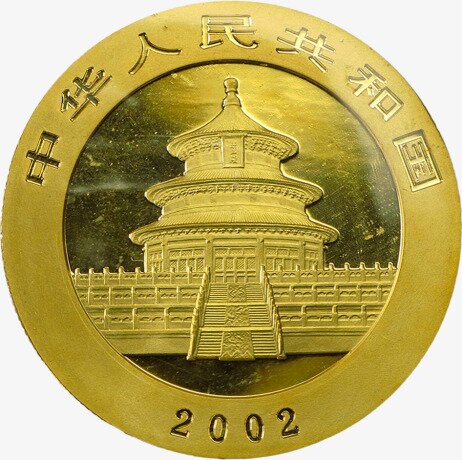 1 oz Panda China | Oro | 2002
