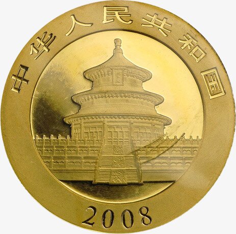 1 oz China Panda Gold Coin | 2008