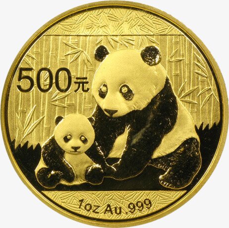 1 Uncja Chińska Panda Złota Moneta | 2012