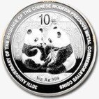 1 oz Panda Cinese Speciale 30 Anni della Moneta Cinese | Argento | 2009