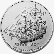 1 oz Cook Island | Palladium | diverses années