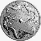 1 oz Double Dragon Silver Coin | 2019