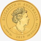 1 oz Dragon and Tiger Gold Coin (2019)