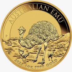 Золотая монета Австралийский Эму 1 унция 2023 (Perth Mint Emu)