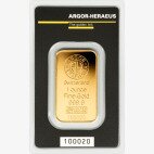 1 oz Gold Bar | Argor-Heraeus | Kinebar