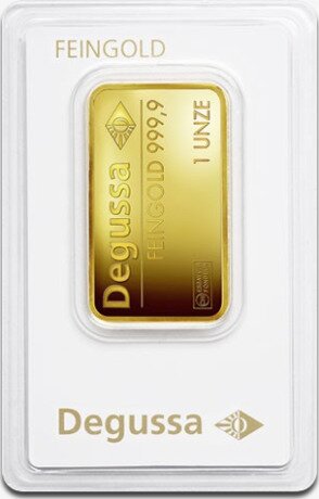 1 oz Gold Bar | Degussa