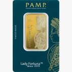 1 oz Lingotto d'oro Lady Fortuna 45 Anniversario | PAMP
