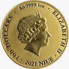1 oz Gold Bitcoin (2021)