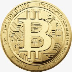 1 oz Bitcoin d&#039;Oro