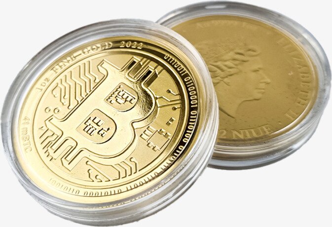 1 Uncja Złoty Bitcoin