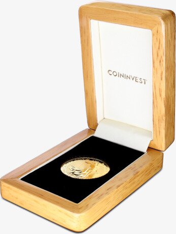 1 oz Gold Coin Box (Britannia, Queen's Beasts)