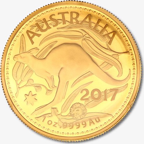 1 oz 2017 Gold Kangaroo RAM