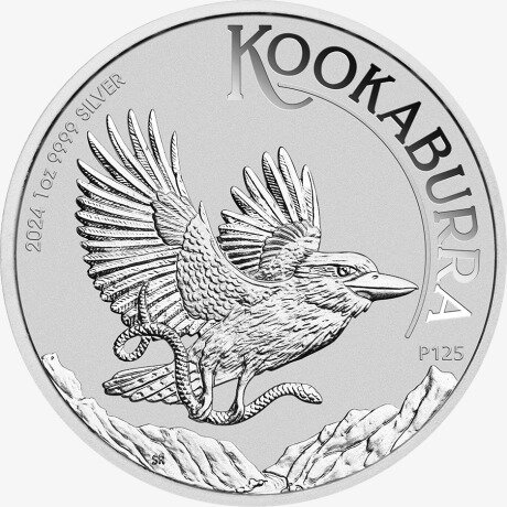 Серебряная монета Кукабарра 1 унция 2024 (Silver Kookaburra)
