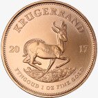 Крюгерранд (Krugerrand) 1 унция 2017 Золотая инвестиционная монета