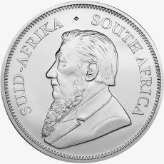 Крюгерранд (Krugerrand) 1 унция 2022 Серебряная инвестиционная монета