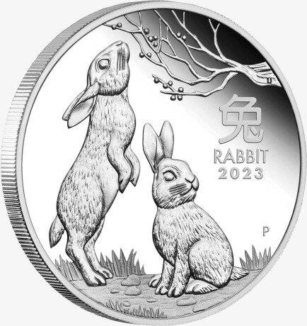 1 oz Lunar III Rabbit | Silver | 2023