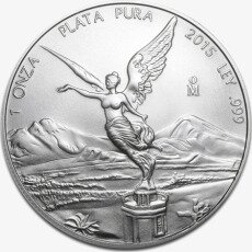 Серебряная монета Мексиканский Либертад 1 унция 2015 (Mexican Libertad)