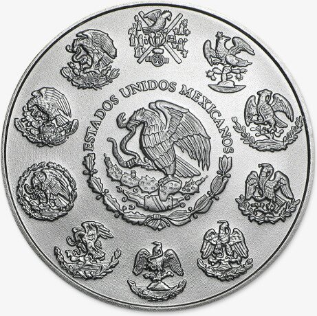 1 Uncja Meksykański Libertad Srebrna Moneta | 2019
