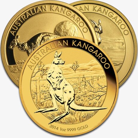 1 oz Nugget Kangaroo Gold Coin (second choice)