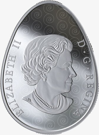 Серебряная монета Яйцо Писанка 2019 (Proof)
