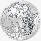 1 oz Rwanda Giraffe Silver Coin (2018)