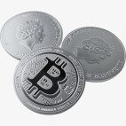 1 oz Srebrny Bitcoin