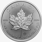 Серебряная монета Кленовый Лист 1 унция 2024 (Maple Leaf)