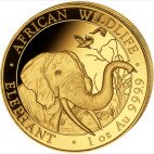 1 oz Somalia Elephant | Gold | 2018