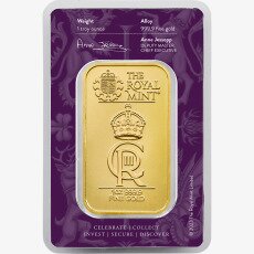 1 oz The Royal Celebration Lingote de Oro | Royal Mint | 2023