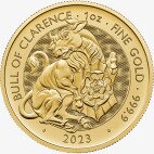 1 oz Tudor Beasts The Bull of Clarence Gold Coin | 2023
