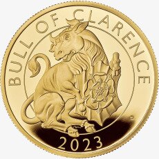 1 oz Tudor Beasts The Bull of Clarence | Or | Proof | 2023