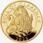 1 oz Tudor Beasts The Bull of Clarence | Oro | Proof | 2023