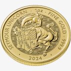 1 oz Tudor Beasts Unicornio | Oro | 2024