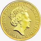 1 oz Two Dragons Gold Coin (2018)